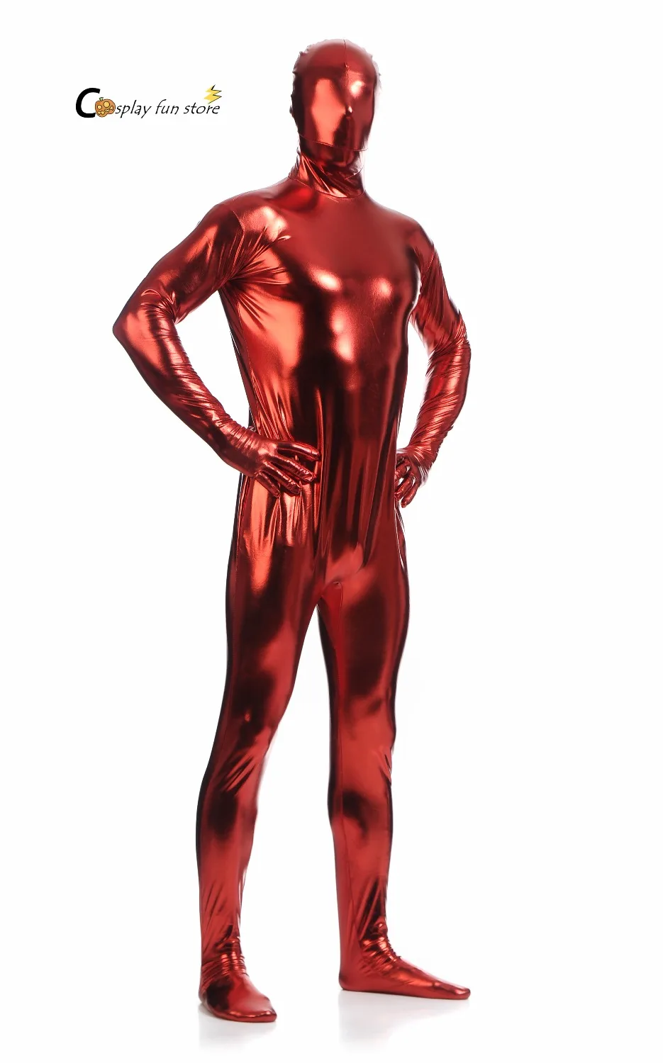 2021 Бесплатная доставка блестящие супер герой лайкра спандекс блестящий цвет