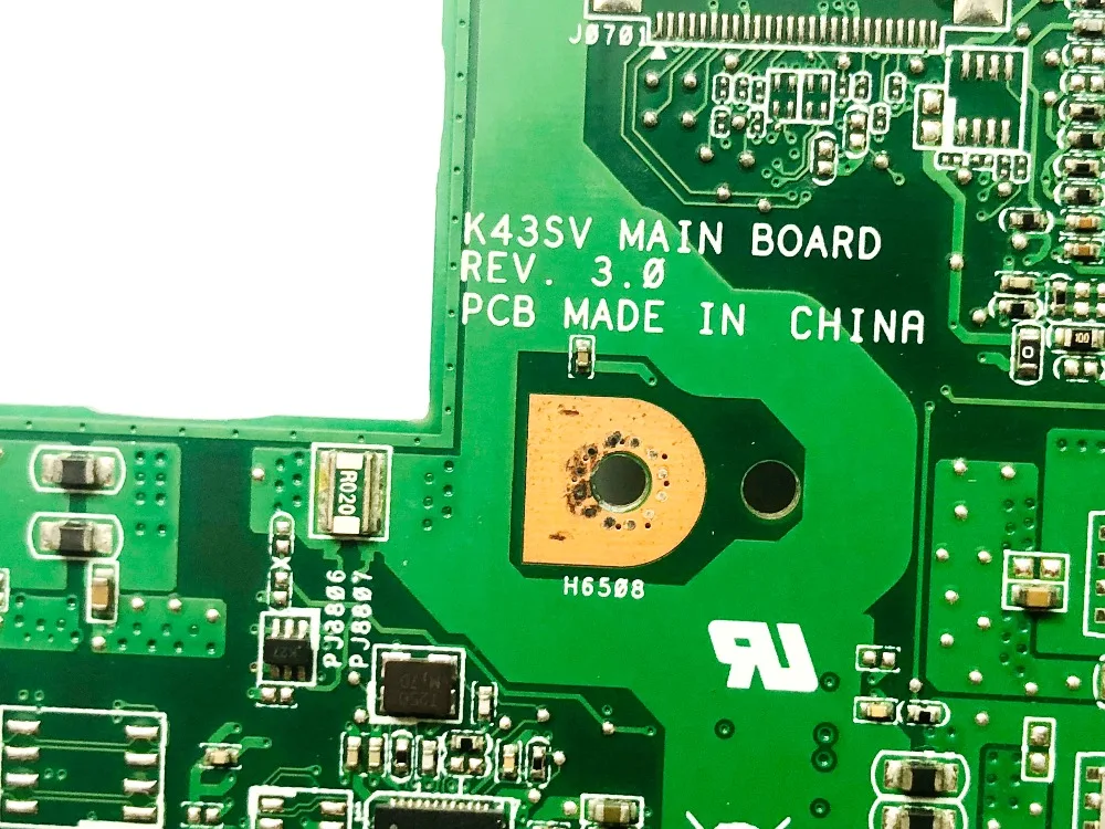 Оригинальная материнская плата для ноутбука ASUS K43SV K43SV REV 3,0 GT520M 1GB протестирована хорошая разъемы