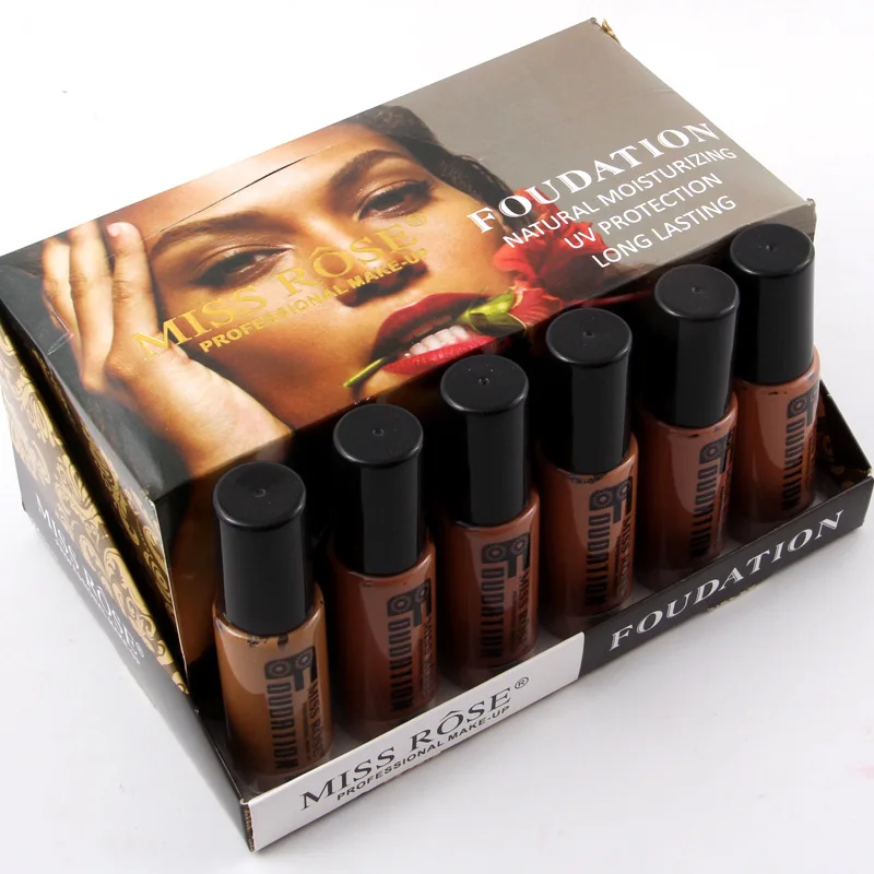 Тональный жидкий консилер для темной кожи лица солнцезащитный блок макияжа