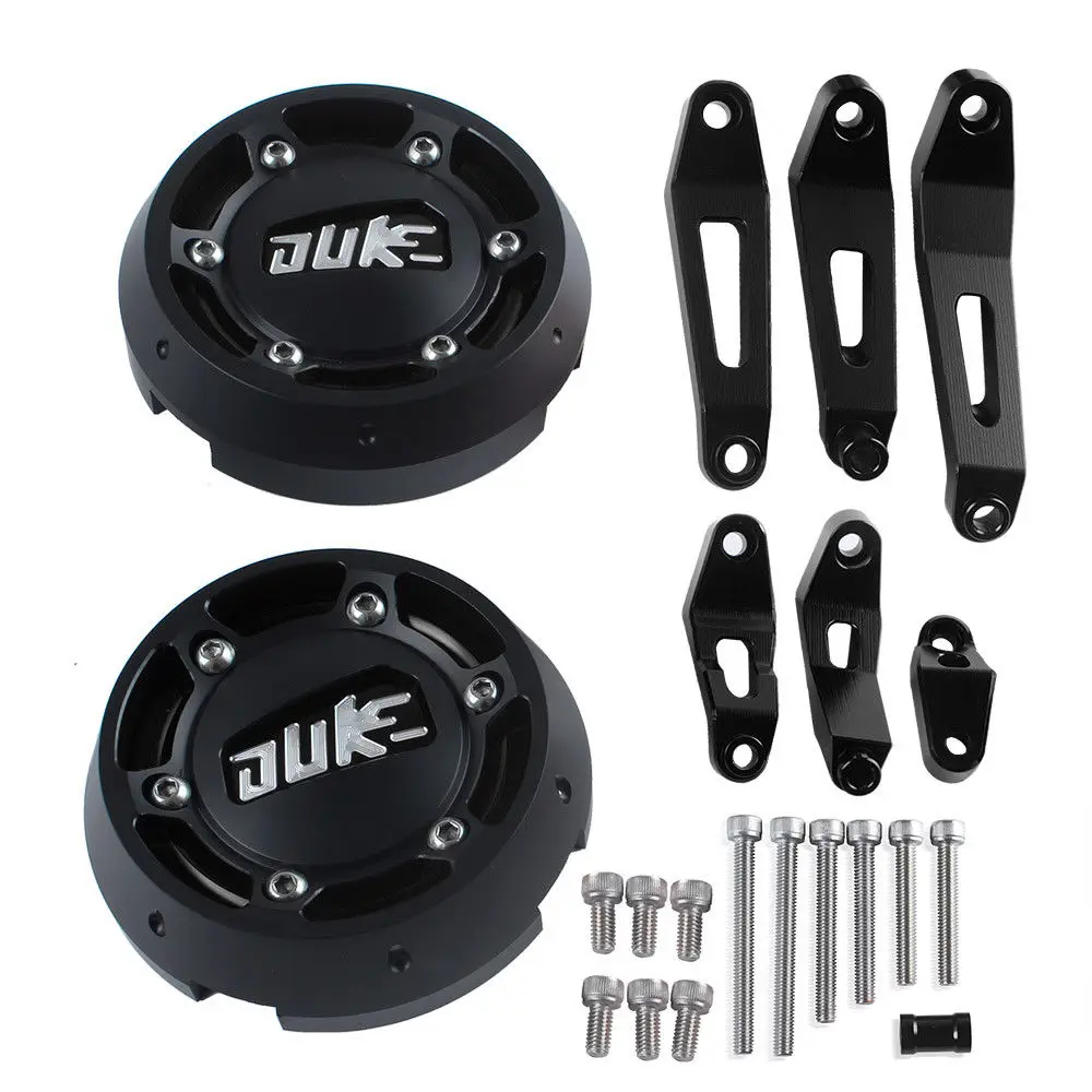 CNC крышка двигателя ползунок рамка Защита статор чехол Saver для KTM DUKE 200 2012 2015 390 2013