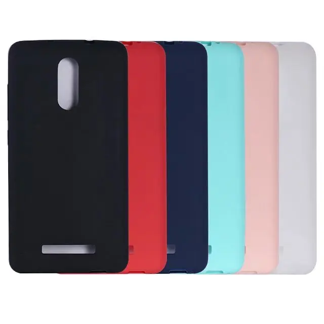 

100pcs/lot For Xiaomi Redmi Note3 Candy Color Soft Matte Transparent Clear TPU Silicone Back Cover Case For Xiaomi Redmi Note3