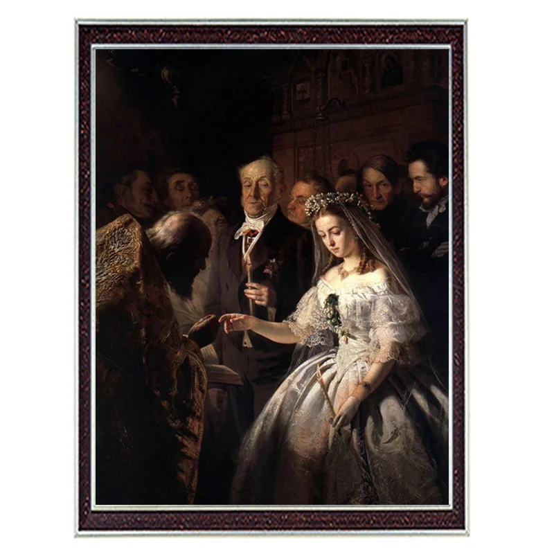 Рукоделие ремесло домашний декор 14CT непечатная вышивка Французский DMC Качество