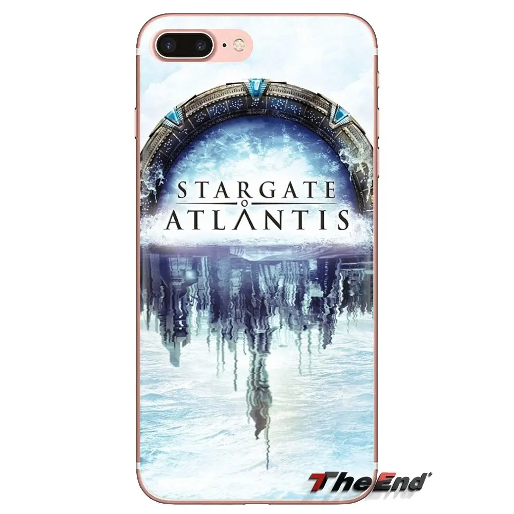 Прозрачные мягкие чехлы для Samsung Galaxy S3 S4 S5 Mini S6 S7 Edge S8 S9 S10 Plus Note 3 4 5 8 9 Stargate Atlantis SGA |