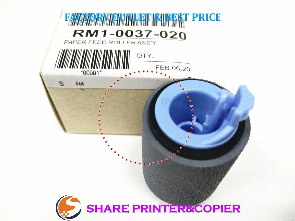 SHARE Genunine 5ps RM1-0037 RM1-0037-000 подающий ролик для HP CP3525 9000 4250 4345 4350 p4014 p4015 p4515 CM6030 M601 M602 M607 |