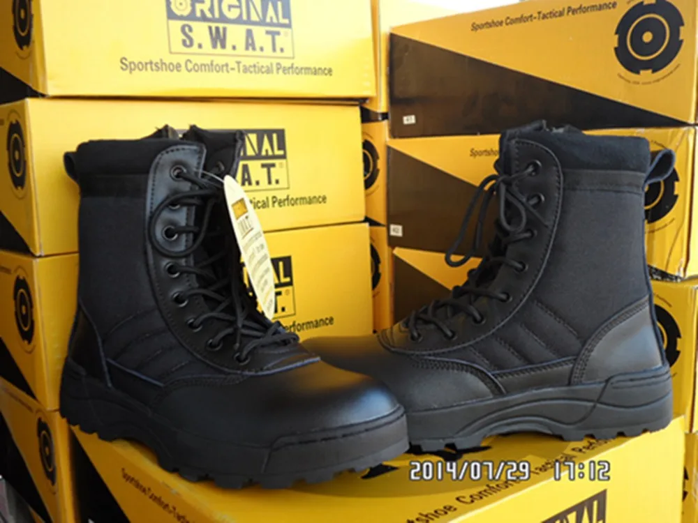 Продажи 2017! новые люди Военные Сапоги спецназ тактические пустыни военные