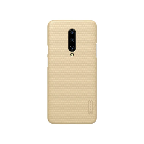 Золотой Чехол для Oneplus 7 One Plus 7, чехол NILLKIN, суперматовый чехол для Oneplus 7 Pro, матовый чехол с держателем для телефона - Цвет: Золотой
