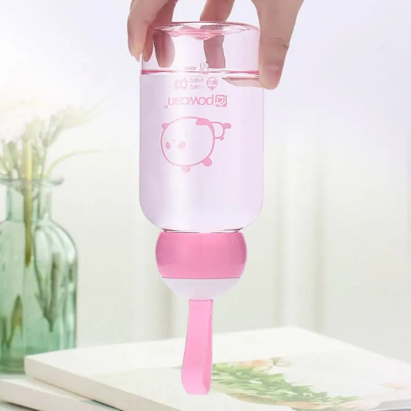 Cartoon children 400ml my water bottle Lovely garrafas copo com canudo botle plastic bootle botella de agua sport drinking drink | Дом и сад