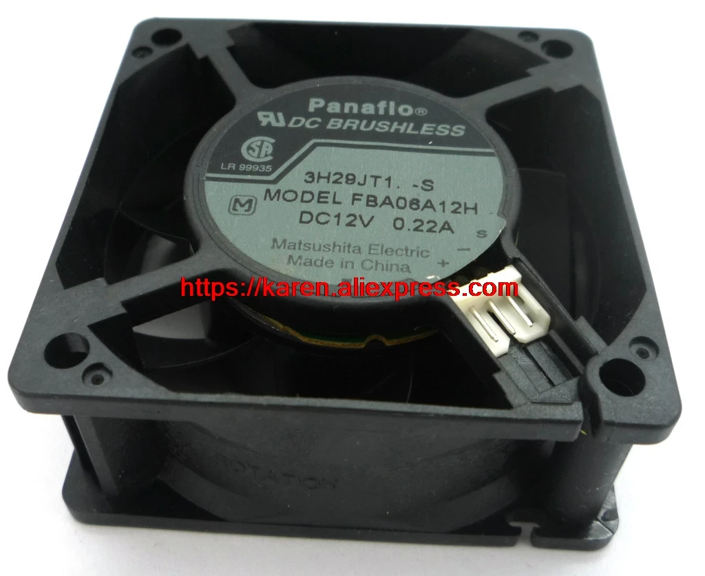 

FBE06A24H 3WIRE FBA06A12H 12V 0.22A FBA06A12M Cooling fan