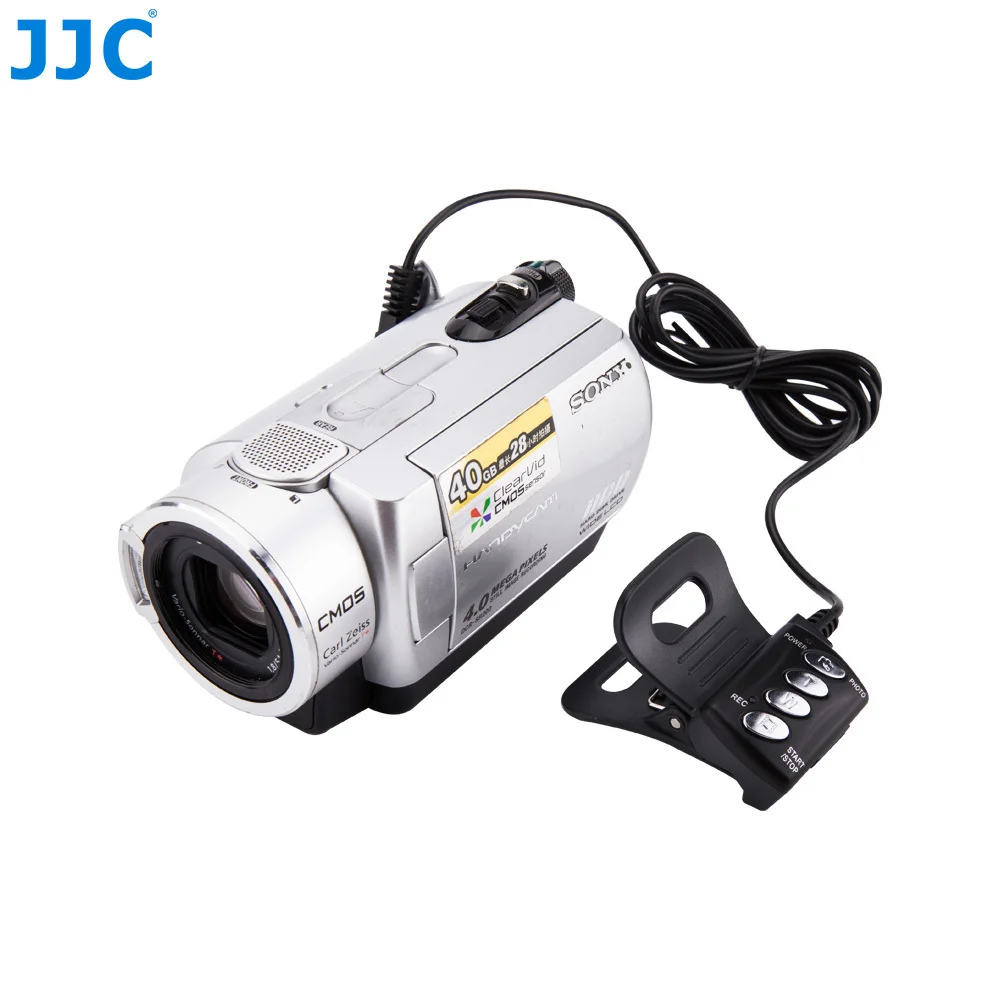 

JJC DV Remote Control Photograph Video Controller for SONY Handycam Camcorders with LANC or ACC Connector Replaces RM-VD1