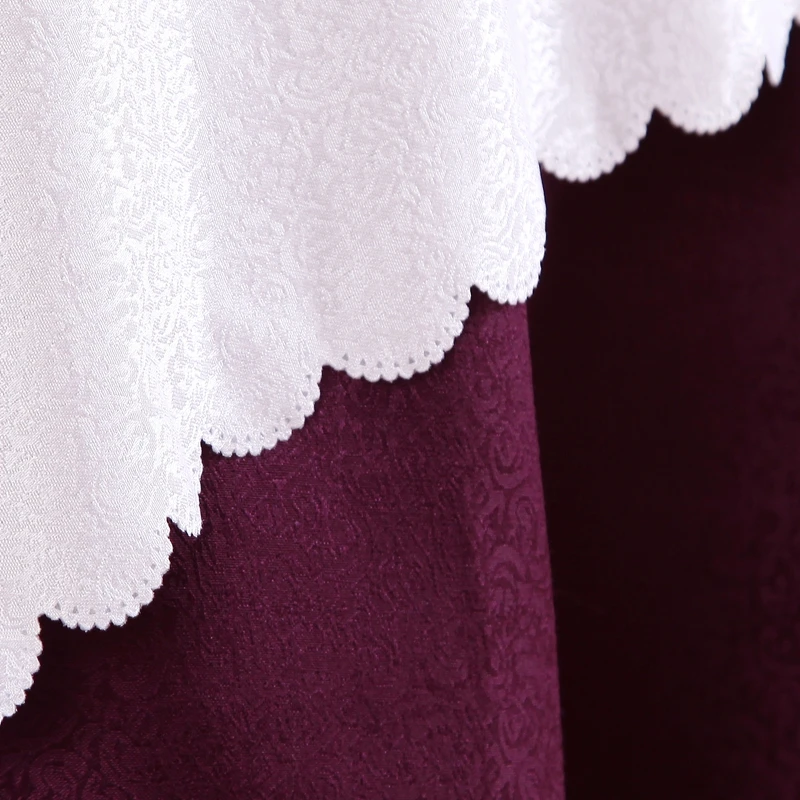 Спрей Цветущая прямоугольная маленькая полиэфирная жаккардовая скатерти для