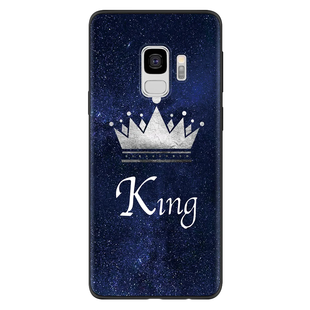 xkking Король queen Fundas для samsung Galaxy A10 A20e A30 A40 A50 A60 A70 A9 A8 M10 M20 M30 Note 4 5 8 9 S6 S7 край S8 S9 плюс G530 чехол - Цвет: xkking