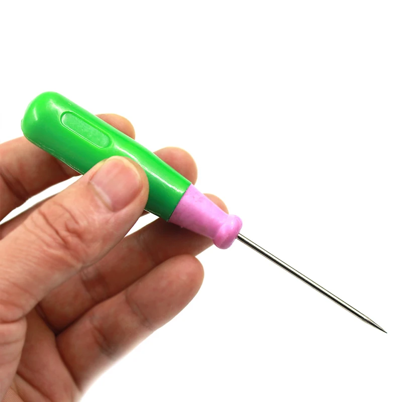 Холст кожаная швейная обувь пластиковая ручка Инструмент Конус ручная строчка