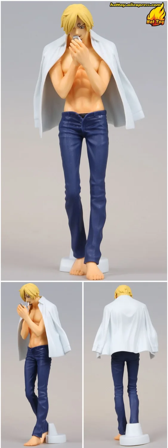 100% оригинал BANPRESTO Naked ~ 2017 цельный календарь тела Vol.2 коллекция фигурок-Санджи из
