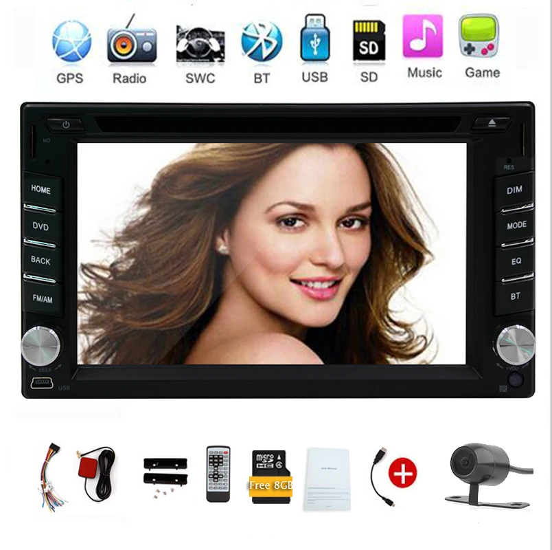 Автомобильный Электронный автомобильный dvd-плеер с двумя цифровыми входами gps