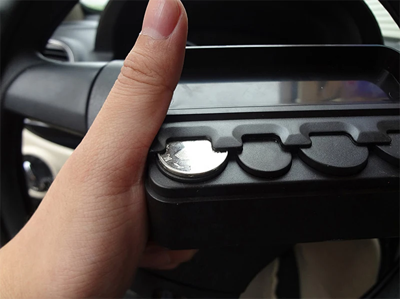 Автомобильный держатель для монет LEEPEE черный пластиковый чехол коробка хранения