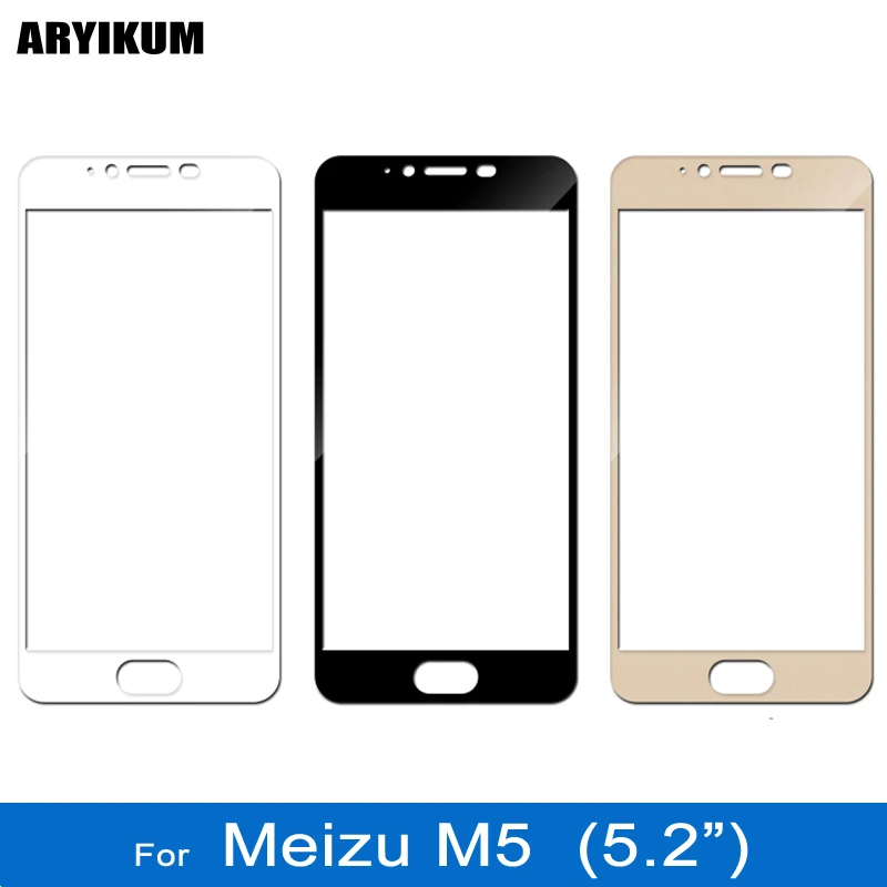 9H 2.5D HD закаленное стекло для Meizu M5 M611h M611a 32 Гб 16 защита экрана полное покрытие