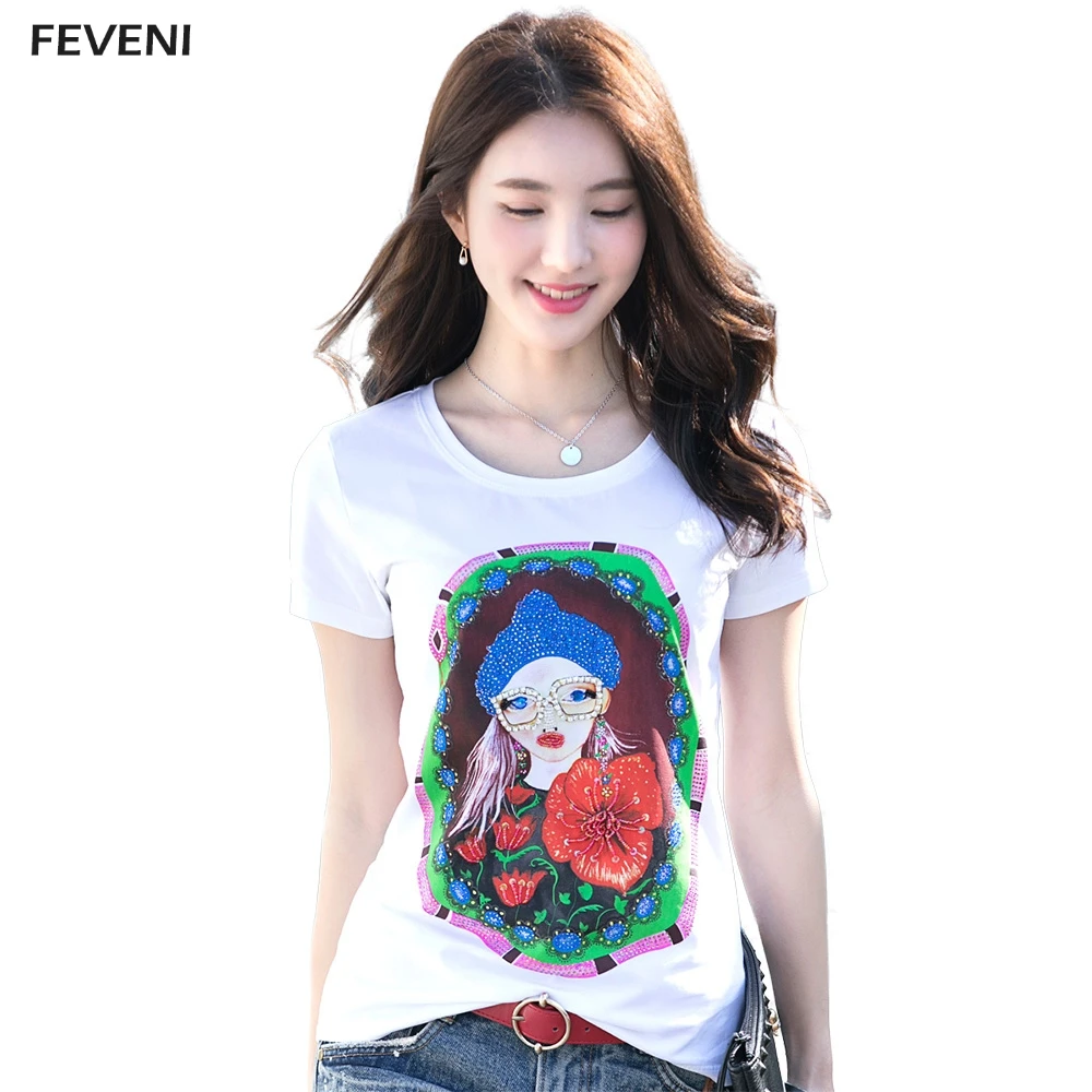 Руки шарик гриль печати хлопок Повседневное забавная Футболка для леди тройник