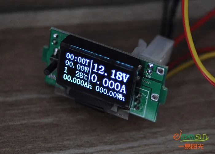 OLED 100 V/10A Вольтметр постоянного тока дисплей монитор тестер измерители тока зарядное устройство Напряжение Амперметр батарея источник питания емкость обнаружения