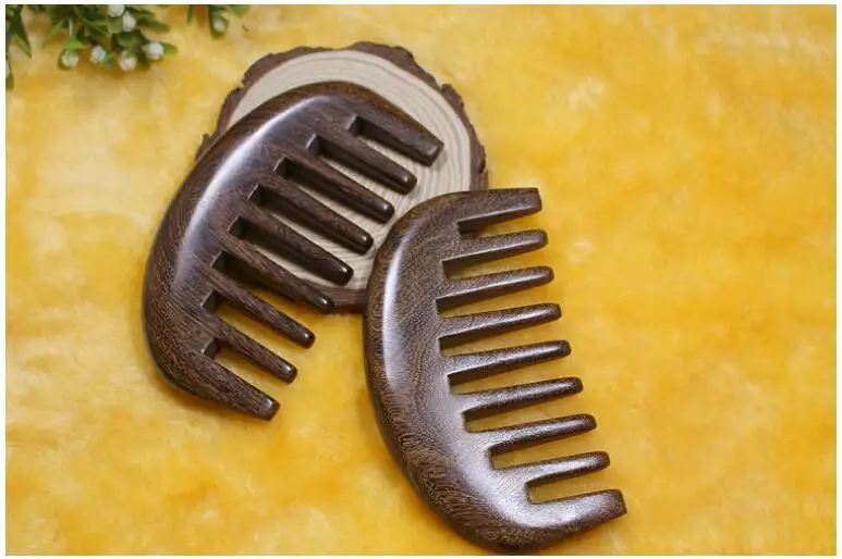 Деревянная расческа ручной работы Профессиональная деревянная для волос|sandalwood