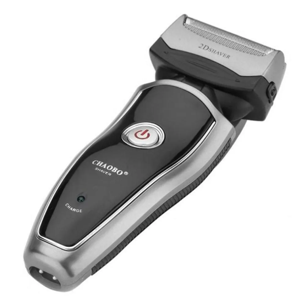 US Plug Rechargeable Cordless Electric Razor Portable Man Beard Shaver Groomer Double Side Trimmer Face Care Tool Dropshipping