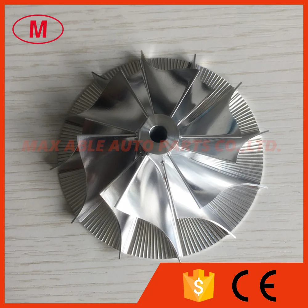 K16 51.34/76.69mm 6+6 blades 5324-123-2206 upgrade turbo billet/milling/aluminum 2024 compressor wheel | Автомобили и мотоциклы