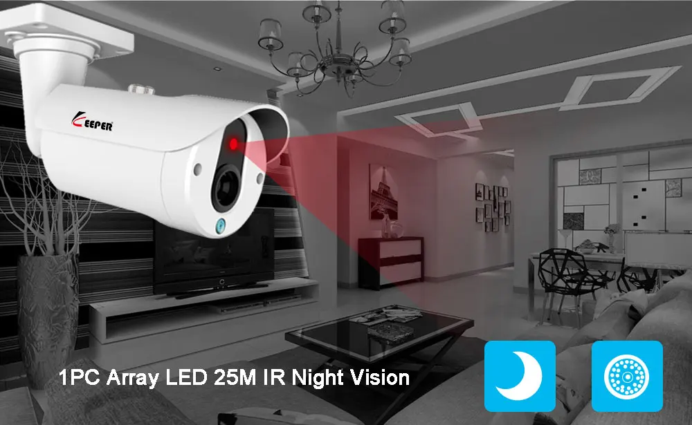 Хранитель sony сенсор 1080P аналоговая AHD камера 2MP ИК ночного видения CCTV наружная Водонепроницаемая Камера Безопасности горячая распродажа