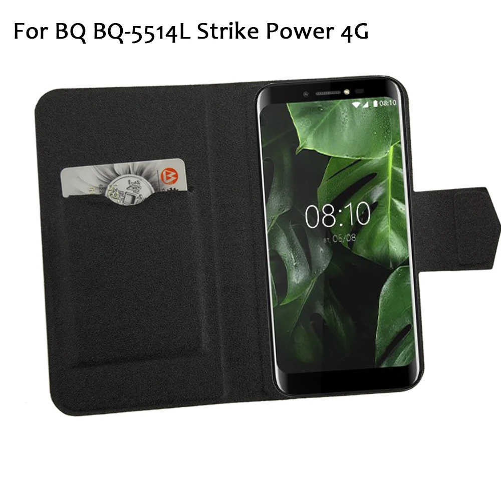 5 цветов Лидер продаж! BQ BQ-5514L Strike Power 4G чехол для телефона кожаный защитный