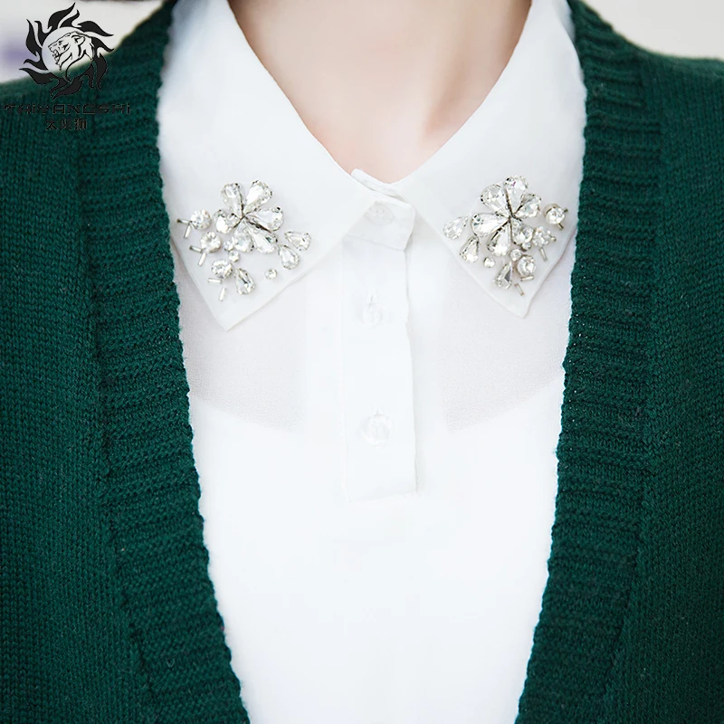 Мода 2017 г. вязаный кардиган свободные карман с длинным рукавом Для женщин свитер