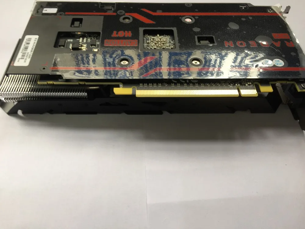 MAXSUN RX580 видео карты 1257 1340 мГц 8 ГБ GDDR5 185 Вт 8000 Графика HDMI + DP DVI для настольной
