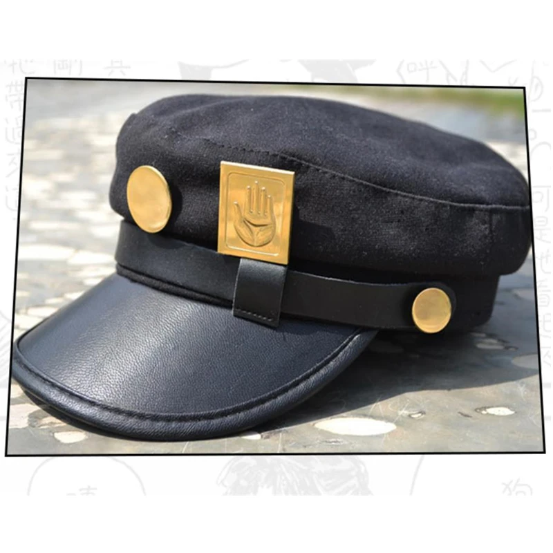 Унисекс с рисунком из аниме приключения Джоджо шляпа Леоне abbacchio Косплэй Кепки