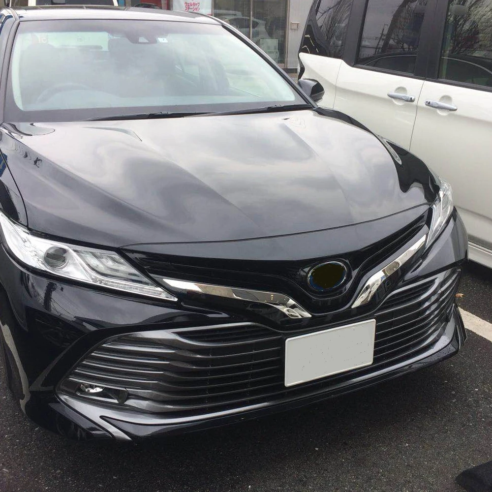 2 шт. декоративная отделка для Toyota Camry 70s 2018 из нержавеющей стали|car protection cover|protective