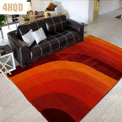 Living room Coffee table Simple modern bedroom Bedside blanket American pastoral home with rectangular carpet | Дом и сад