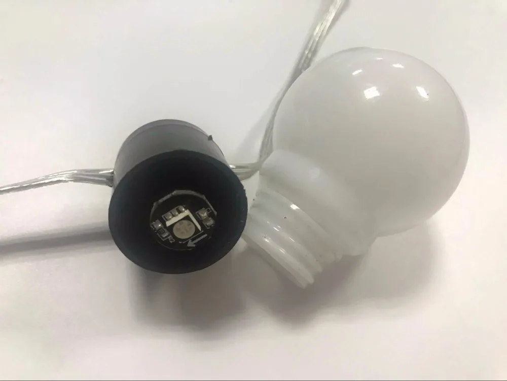 IP65 50 мм адресуемый RGB Полноцветный WS2811 Глобус типа пиксельный свет DC5V вход 0 24 Вт
