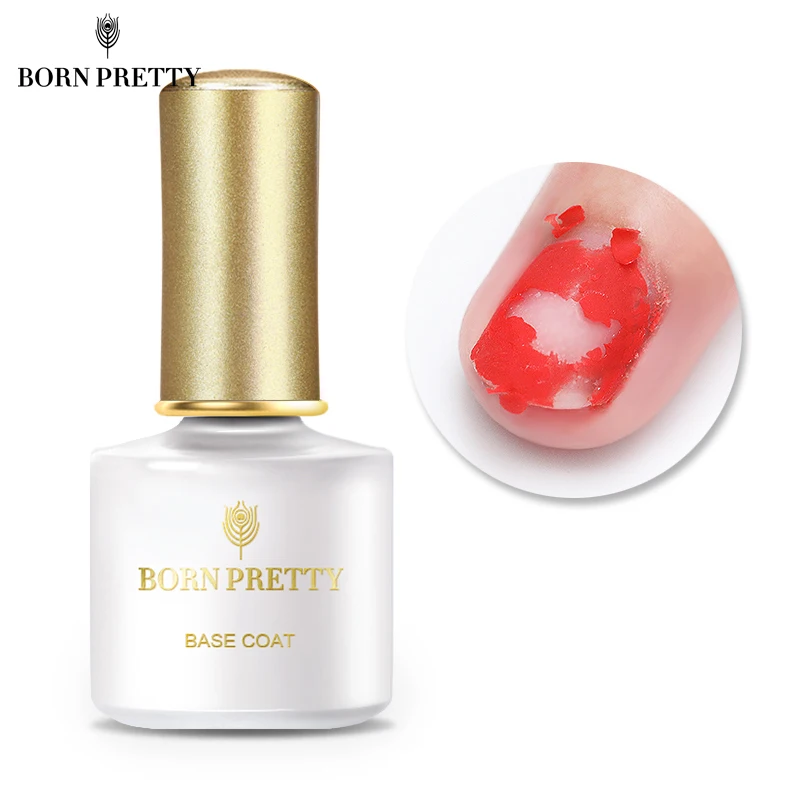 Базовый УФ Гель лак BORN PRETTY Burst 6 мл легко смывающийся для нейл арта|Гель ногтей| |