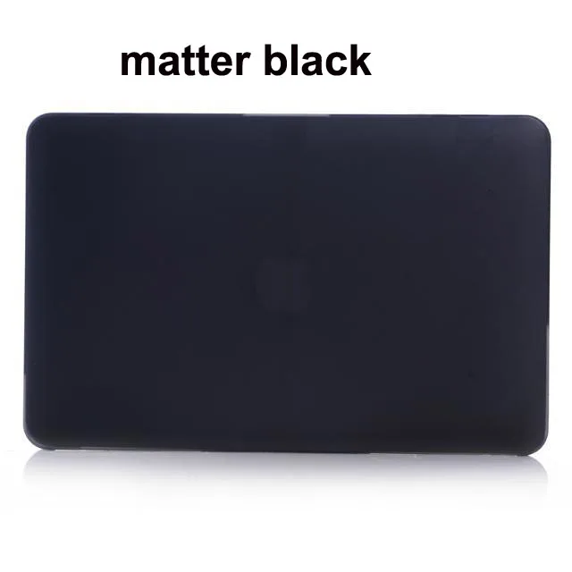 Матовый чехол для ноутбука, защитный чехол для mac book macbook pro 12 13 air 11 13 15,4 touch bar, чехол для ноутбука, аксессуары для компьютера - Цвет: 6