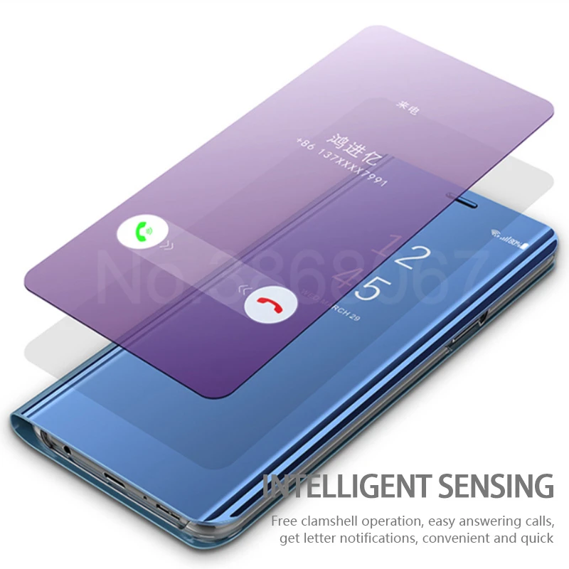Чехол-книжка на подставке зеркальный чехол для телефона для samsung Galaxy S10 S9 S8 плюс S10E A7 A8 A6 J4 J6 плюс A6s A8s A50 A70 A90 M10 M20 чехол