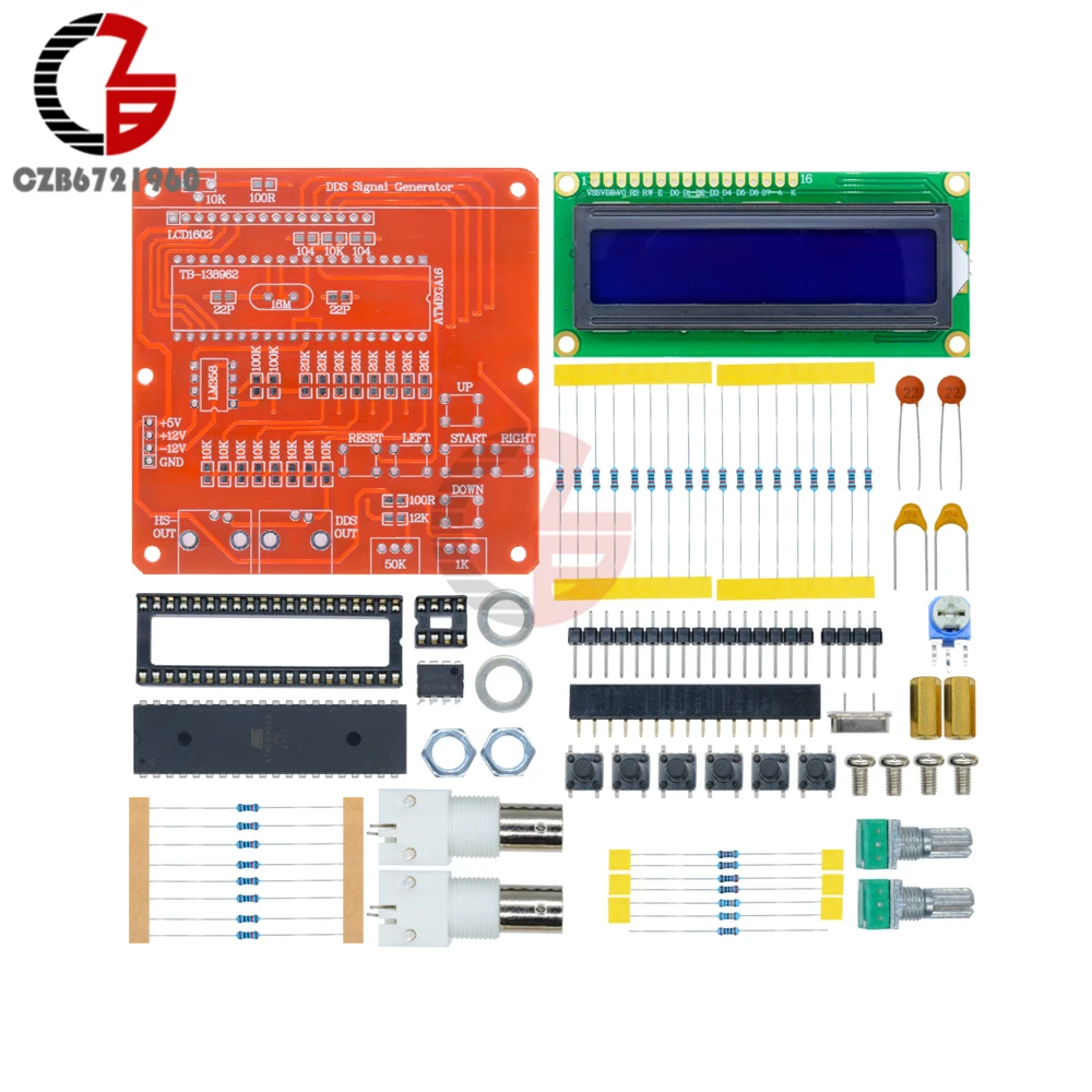 AVR DDS генератор сигналов модуль DIY наборы функциональный Синусоидальная