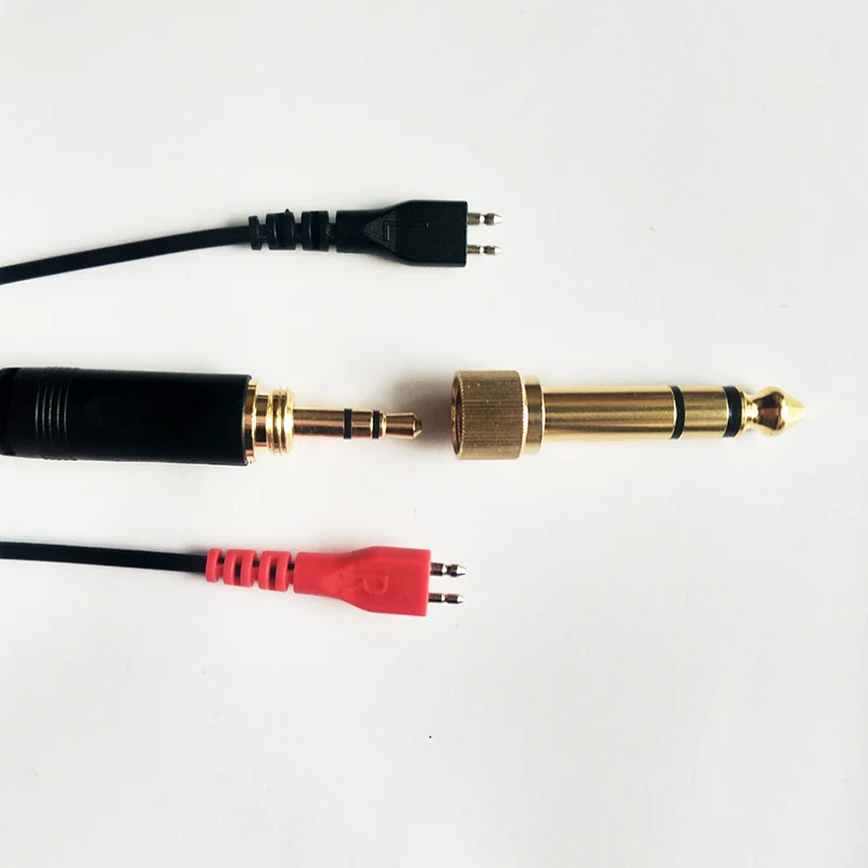 2 шт./лот HD25 наушники кабель Кабель для Sennheiser 1 II C 13 HD 25 наушников аудио с 6 3
