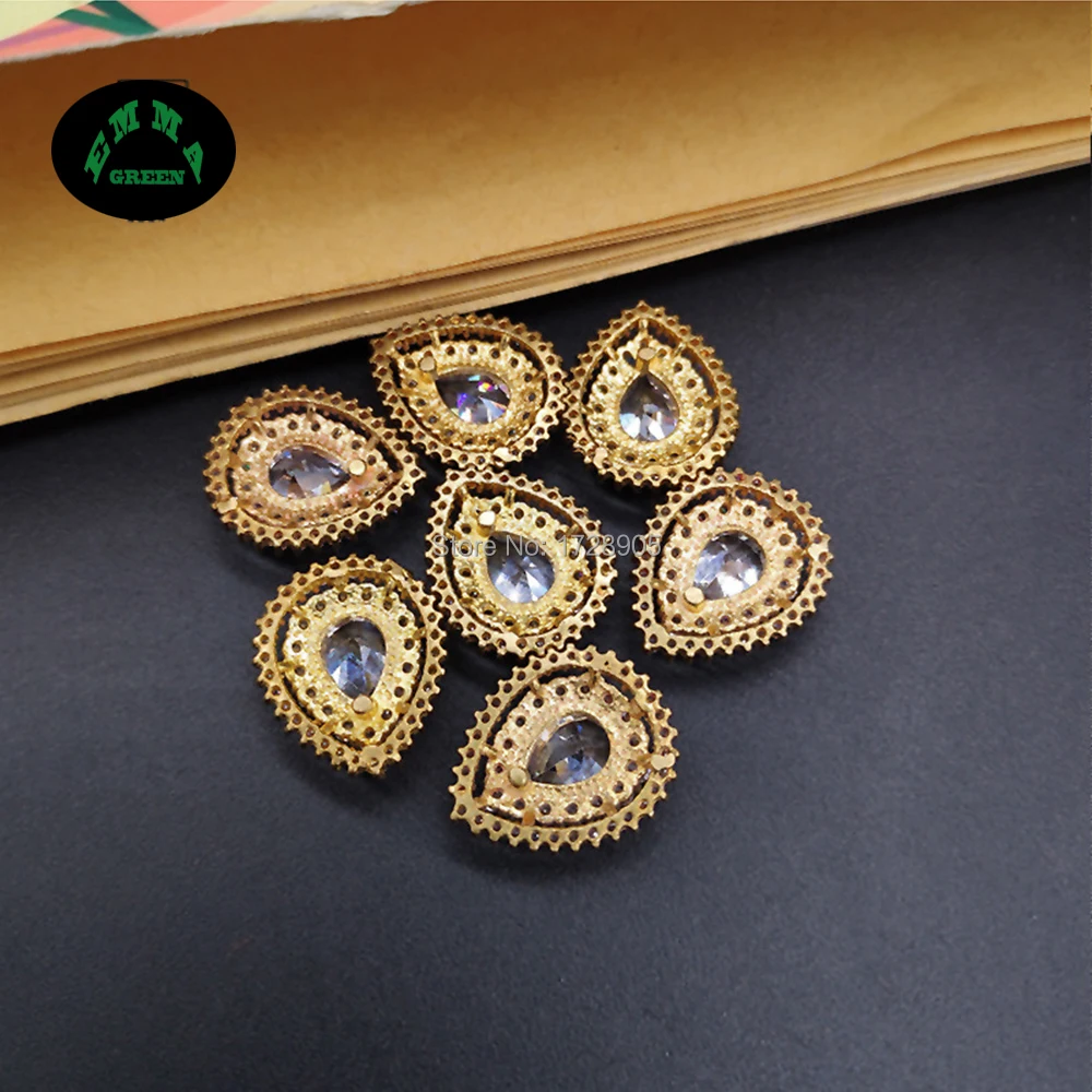 Подвески для изготовления ювелирных изделий Φ 10 шт. подвеска в форме груши