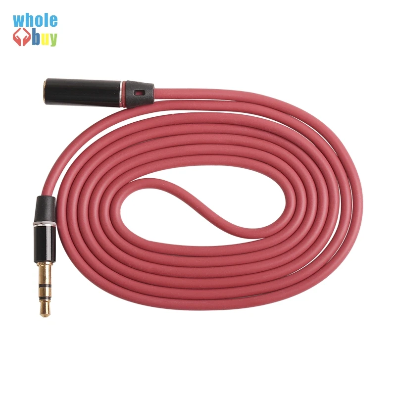 Earphone Extension elongate cable 3.5mm Male to Female M/F Stereo Headphone Audio Cable 1.2M 100pcs/lot | Электроника
