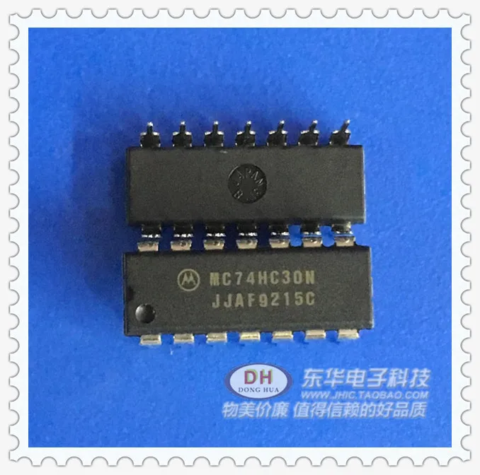 25 Шт. MC74HC30N DIP14874HC30N. новый | Электроника
