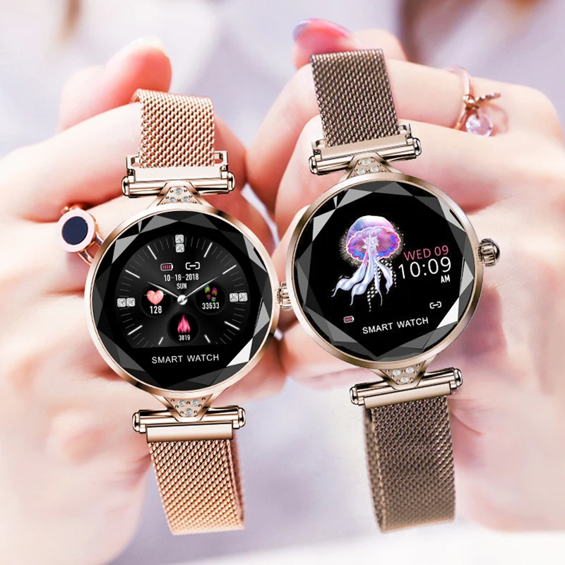 

NEW Lady Smart Wrist Band Waterproof Heart Rate Blood Pressure Smart Bracelet Fitness Tracker Smart Bracelet Band Girl For Gift