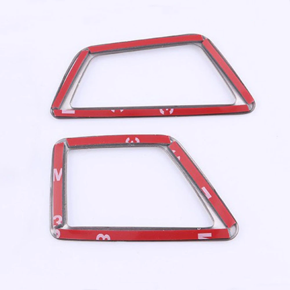 Декоративная крышка из нержавеющей стали для переднего кондиционера автомобиля