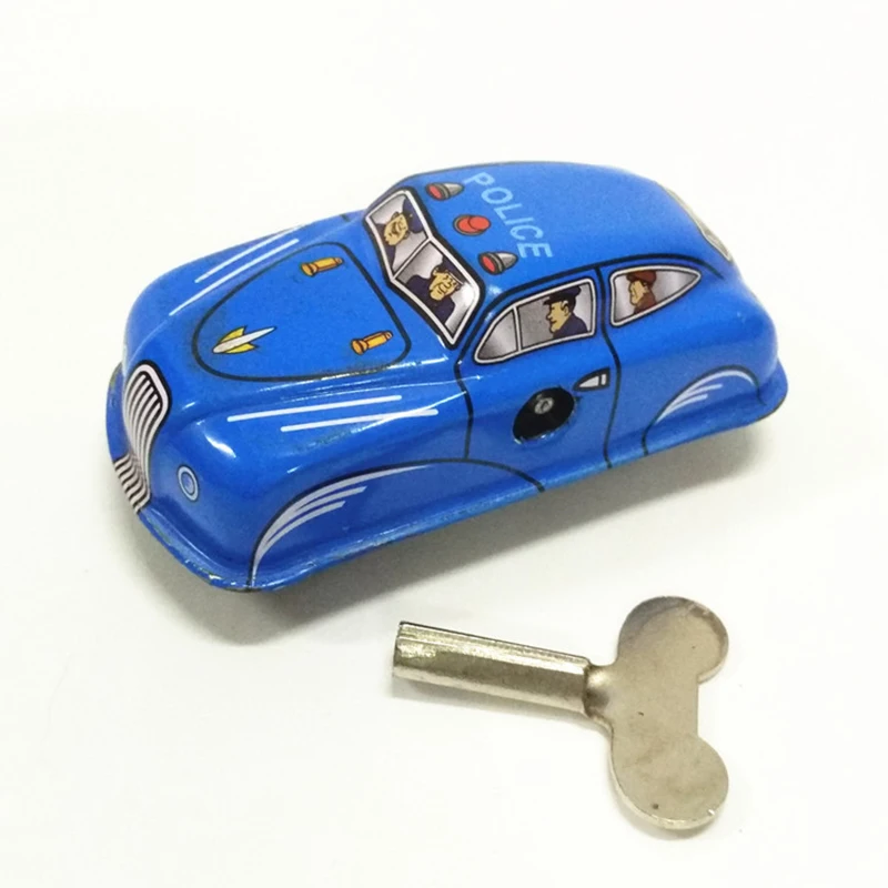 Новинка лидер продаж Классическая Игрушка с ветром машина такси заводные