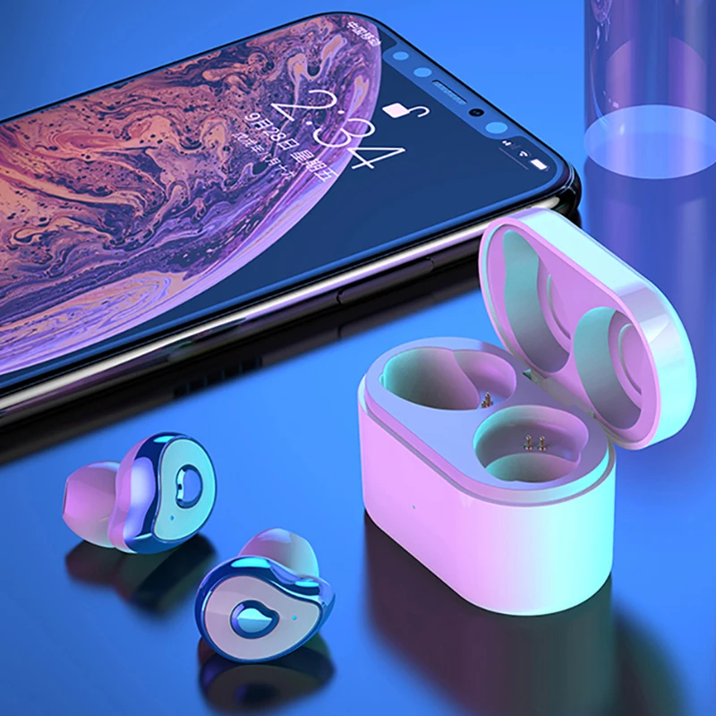 Новые мини спортивные наушники TWS Touch Bluetooth гарнитура 5 0 Водонепроницаемая Стерео