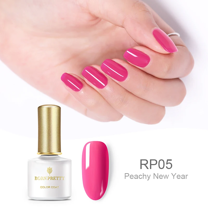 BP-RP05 BORN PRETTY красновато-фиолетовый Гель-лак для ногтей 6 мл чистый цвет ногтей замочить от маникюра УФ-Гель-лак для нейл-арта дизайн - Цвет: BP-RP05