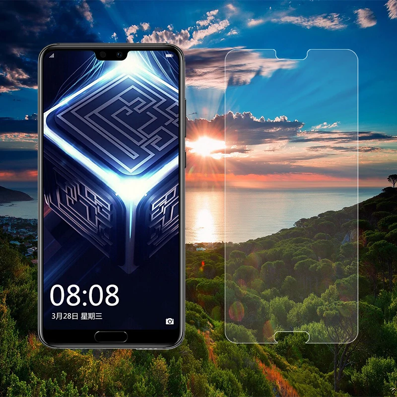 Закаленное стекло для Huawei P20 10 Lite Pro P8 P9 2017 P smart Honor 8X 9 10i защитная пленка экрана 3