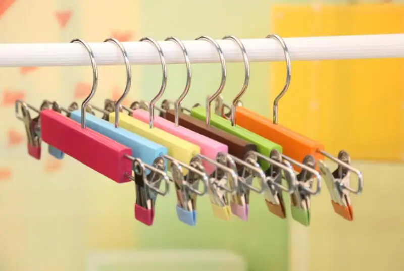 Цветная Яркая деревянная вешалка для брюк Hangerlink детская юбки карамельных цветов