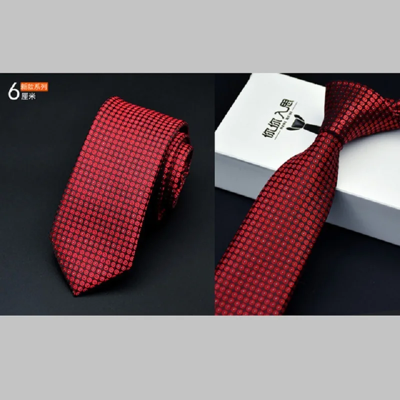 

2020 new Men's fashion tie 6CM were thin gray tie mature business career 3
