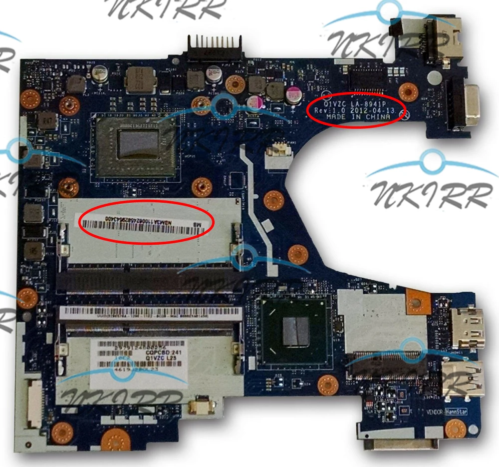 Q1VZC LA-8941P LA-8943P Pentium DDR3 HM70 материнская плата для Acer Aspire one 756 V5-131 V5-171 C710 TravelMate B113-E B113-M